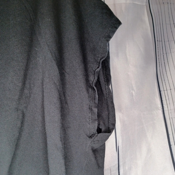 Zara Black V-Neck cropped top - Picture 10 of 12